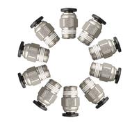 Maschio Dritto Pneumatico Connettore PC4-M10 Ptfe Push Filo di Qualit
