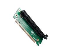 Maschio facile dell'installazione PCIe X16 all'adattatore della scheda grafica femminile rotazione da 90 gradi per la piccola carta dei montanti di caso