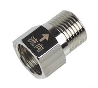 Maschio Femmina Filettatura Valvola di Ritegno Filettata Connettore 1 Via Valvola di Non Ritorno Per Serbatoio Acqua Riscald