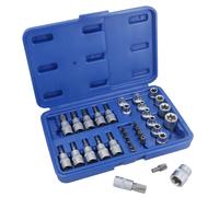 Maschio / Femmina / Torx / Stella / Antimanomissione Prese Tipo E Unità 3/8" ...