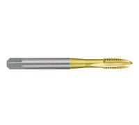 Maschio filettato HSS-TiN M DIN 371 tipo B, rettificato, per creare filettature precise in metallo e altri materiali.