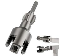 Maschio filettato in PVC per filettatura interna ed esterna, filettatura per tubo dell'acqua, apertura filettatura interna, utensile per filettatura interna per tubi in PVC/PPR, tubi in plastica 1/2"