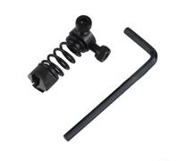 Maschio per tornio, M2.5-M6 Maschio a vite per smussatura a flauto diritto, in acciaio ad alta velocità HSSCo 5% M35, utensile metallico per smussatura a macchina, compatibile con rubinetto a punta a