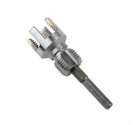 Maschio professionale per tubi dell'acqua da 20 mm e 25 mm, con 1 pezzo di design integrato per un taglio costante della filettatura interna ed esterna (25 mm)
