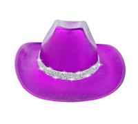 Maschio rancher classico occidentale-cowboyhut per donne e uomini, cappello vintage | Sole con un morsetto ampio, cappello country, cappello da allevatore per ester
