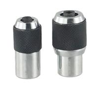 Maschio regolabile per set di chiavi a bussola con attacco da 3/8" per rubinetti M3-M12, include chiavi compatibili con estrattori a vite, 2 pezzi