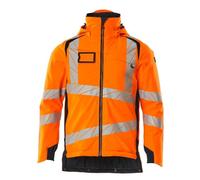 Mascot 19035-449-14010 Accelerate Safe - Giacca invernale traspirante antivento e impermeabile, con fodera Climascot bicolore in due colori, colore: arancione/nero, taglia S