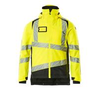 Mascot 19335-231-1709 Accelerate Safe Climascot - Giacca invernale traspirante antivento e impermeabile, colore: giallo/nero, taglia 4XL