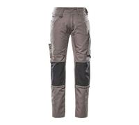 MASCOT Mannheim 82C46 - Pantaloni da uomo con tasche al ginocchio, colore: antracite/nero