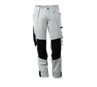 Mascot, pantaloni alla zuava "Stretch", modello "Advanced", di colore antracite, 82C48, bianco