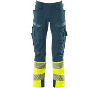 Mascot Pantaloni wit Tasche al ginocchio Accelerate Safe 19179-511 C50/82