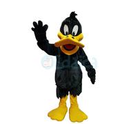 Mascotte Daffy Duck DELUXE anatra nera costume professionale dorlock holmes NEW