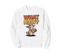 Mascotte di Capra Umoristica: E Adesso? Felpa
