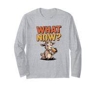 Mascotte di Capra Umoristica: E Adesso? Maglia a Manica