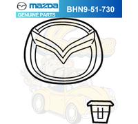Mascotte emblema portellone posteriore originale Mazda BHN9-51-730 2014-2018 ...