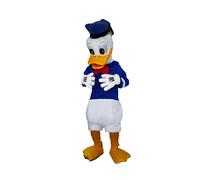 Mascotte Paperino Paperina DELUXE Donald Duck Daisy costume adulti professionale
