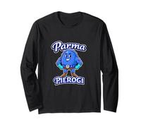 Mascotte Parma Pierogi Retro Character Design Maglia a Manica