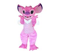 Mascotte Rosa Stitch DELUXE costume peluche adulti koala fidanzata stich Angel