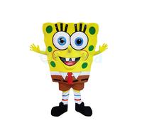 Mascotte Spongebob Deluxe costume da adulti spugna gialla copia professionale