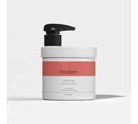 MASDERM Scrub Viso 500 ml, Esfoliante Viso Professionale con Acido Salicilico, per Pelle Grassa e Mista, Gel Scrub Quotidiano che aiuta a purificare e affinare la grana