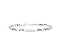 Maserati Bracciale da uomo, Collezione Meccanica, lunghezza 19 + 3 cm, in acciaio - JM417AKT01