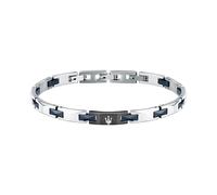 Maserati Jm424atz52 Bracelet Argento Uomo