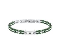 Maserati Bracciale Uomo in Acciaio, Ceramica, Collezione CERAMIC, Tridente, Idee Regalo Uomo - JM425ATZ66