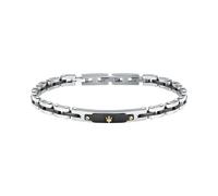 MASERATI Bracciale Uomo in Acciaio, oro 18 carati, ceramica, Collezione CERAMIC GOLD - JM424AXU06