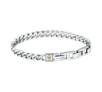 Maserati Jewels Bracciale Uomo in Acciaio, IP Oro Giallo - JM422AVD09