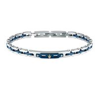 MASERATI Bracciale Uomo in Acciaio, oro 18 carati, ceramica, Collezione CERAMIC GOLD - JM424AXU10