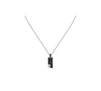 Maserati Collana Uomo in Acciaio, Ceramica, PI Nero, IP Oro Rosa, Collezione Ceramic - JM423ATZ27