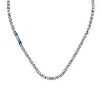 Maserati Maserati Collana Uomo, Collezione JEWELS, in Acciaio, diamanti, PVD blu - JM221ATY02