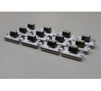 Maserati Ghibli 1967 A 1973 Lato Rocker Modanatura Orlo Clip 12 Pezzi AM115