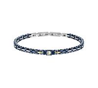 Maserati Jewels Bracciale Uomo, 22 cm, in Acciaio, Ceramica, PVD - JM420ATI01