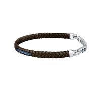 Bracciale Uomo MASERATI JM222AVE03 Pelle Marrone Acciaio Jewels