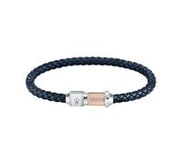 Maserati Jewels bracciale Uomo in Acciaio,Pelle riciclata,ip oro rosa - JM223AVE16