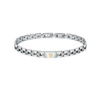 Maserati Maserati JEWELS Bracciale Uomo in Acciaio, Placcato oro - JM420ATH05