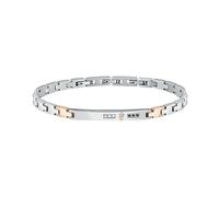 Maserati Jewels Bracciali Uomo in Acciaio, diamante, IP oro rosa - JM521ATY11