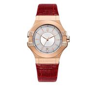 Maserati Orologio da donna, Collezione Potenza, movimento al quarzo, tempo e data, in acciaio e cuoio - R8851108501