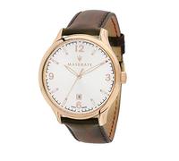 Maserati Orologio da uomo, Collezione ATTRAZIONE, in acciaio, cuoio - R8851126002