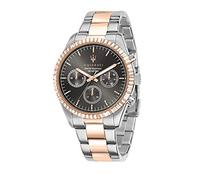 Maserati Orologio da uomo, Collezione Competizione, in Acciaio, PVD Oro rosa, con cinturino in Acciaio inossidabile - R8853100020