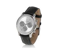 Maserati Orologio da uomo, Collezione Epoca, movimento al quarzo, multifunzione, in acciaio e cuoio - R8851118009