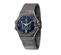 Maserati Orologio da uomo, Collezione Potenza, in Acciaio, PVD Canna di fucile, con cinturino in Acciaio inossidabile - R8853108005