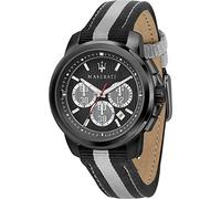 Maserati Orologio da uomo, Collezione Royale, cronografo, in nylon e PVD nero - R8871637002