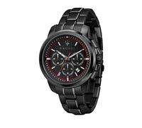 Maserati Orologio da uomo, Collezione Successo, cronografo, in acciaio e PVD nero - R8873621014