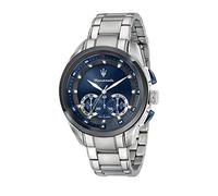 Orologio Uomo Maserati Traguardo R8873612014 Cronografo Acciaio Quadrante Blu