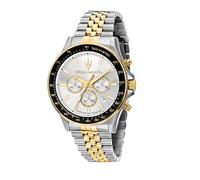 MASERATI Orologio Uomo, Cronografo, Analogico, 44 mm, Collezione SFIDA, Idea Regalo - R8873640024