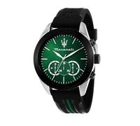 Maserati Orologio Uomo, Cronografo, Analogico, Cinturino in Acciaio, Collezione Traguardo - R8871612043