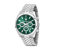 Maserati Orologio Uomo, Tempo, Data, Analogico, 43 mm, Collezione ATTRAZIONE, Regalo Uomo