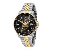 MASERATI Orologio Uomo, Tempo, Data, Analogico, 44 mm, Collezione SFIDA - R8853140009